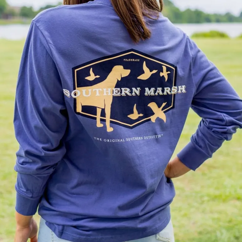 Branding Collection Tee - Hunting Dog - Long Sleeve