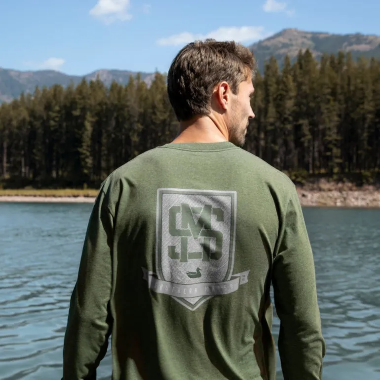 Branding Collection Tee - Crest - Long Sleeve