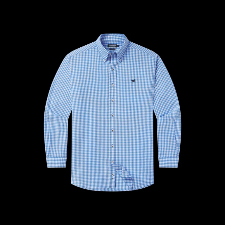 Brentwood Gingham Performance Dress Shirt