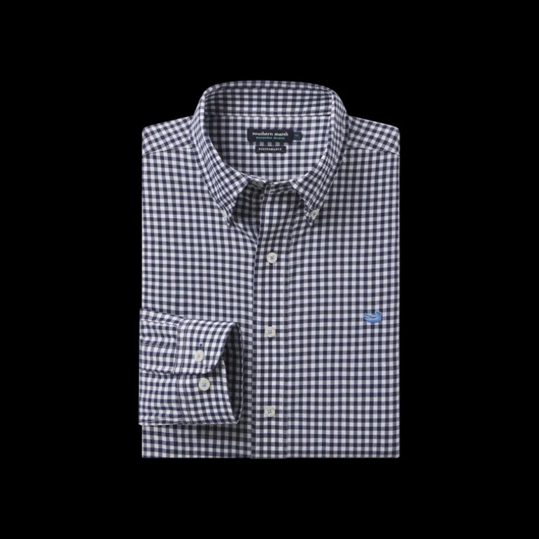 Brentwood Gingham Performance Dress Shirt