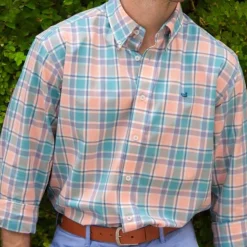 Brevard Plaid Dress Shirt