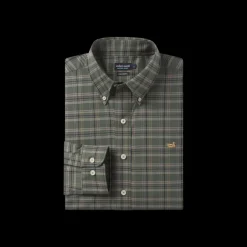 Bristol Performance Plaid Dress Shirt