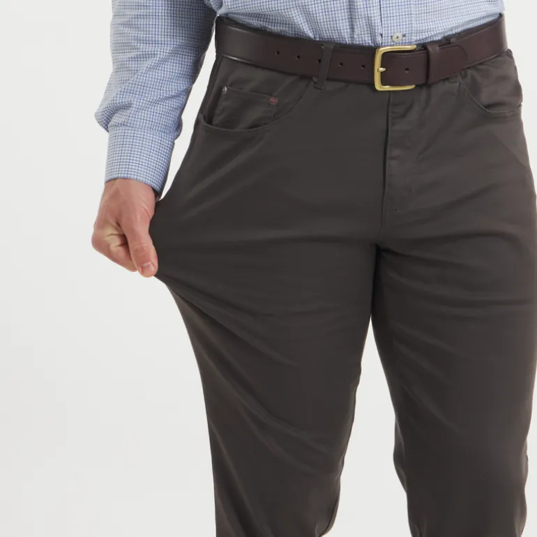 Cahaba Comfort Stretch Twill Pant - Charcoal Gray