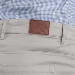 Cahaba Comfort Stretch Twill Pant - Light Gray