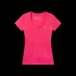 Caroline V-Neck Tee - Slub