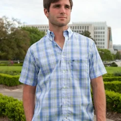 Catawba Plaid Dress Shirt - Short Sleeve