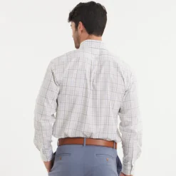 Chateau Windowpane Dress Shirt