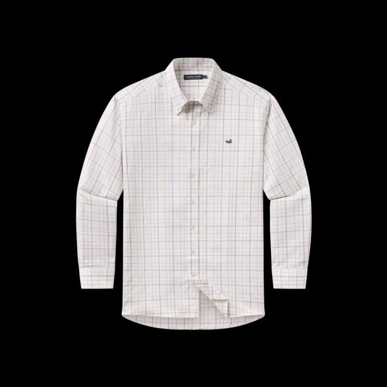 Chateau Windowpane Dress Shirt