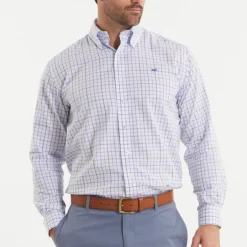 Chateau Windowpane Dress Shirt