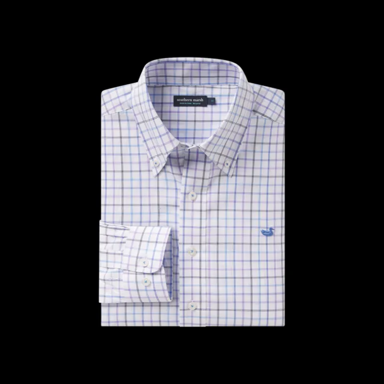 Chateau Windowpane Dress Shirt