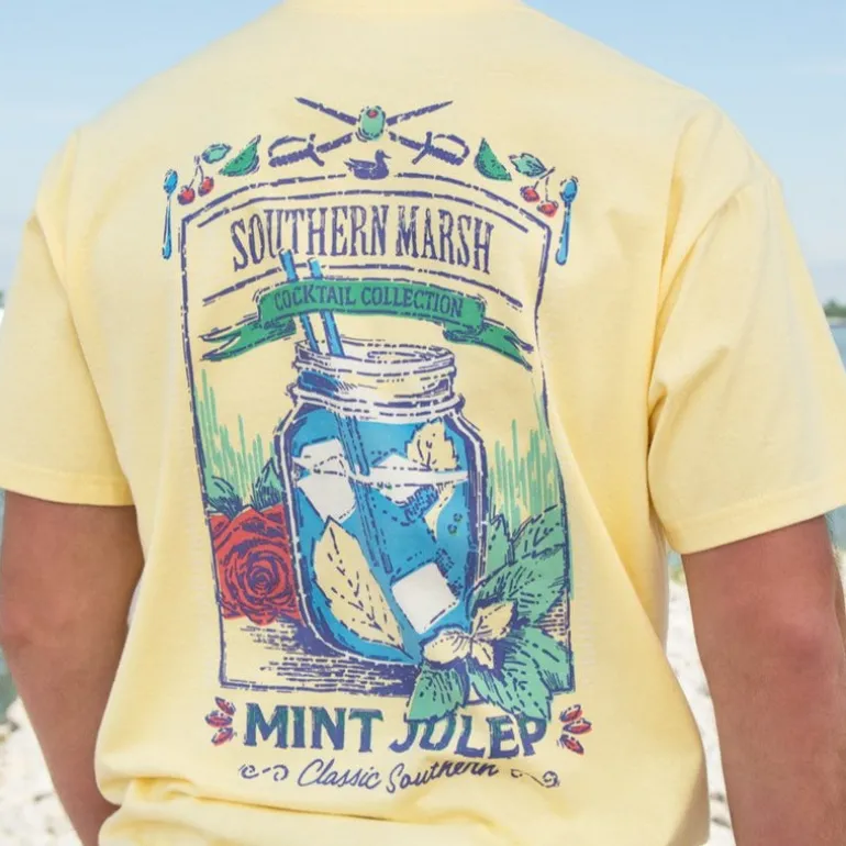 Cocktail Collection Tee - Mint Julep