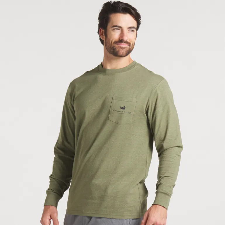 Cowboy Badge Tee - Long Sleeve