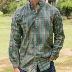 Cumberland Plaid Dress Shirt