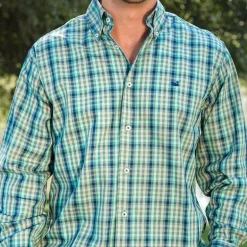 Cumberland Plaid Dress Shirt