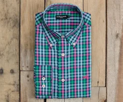 Cumberland Plaid Dress Shirt