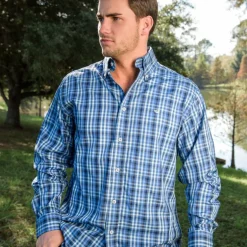 Cumberland Plaid Dress Shirt