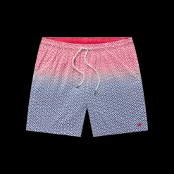 Dockside Swim Trunk - Herringbone Fade