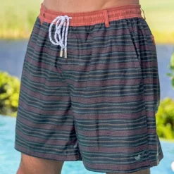 Dockside Swim Trunk - Mayan Dot