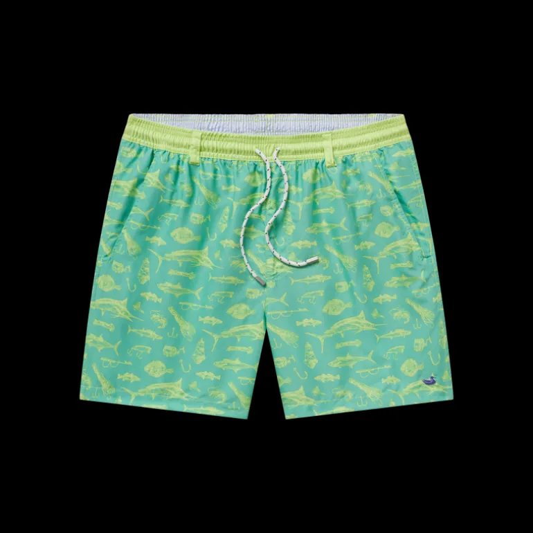 Dockside Swim Trunk - Offshore