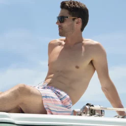 Dockside Swim Trunk - Pacific Stripe