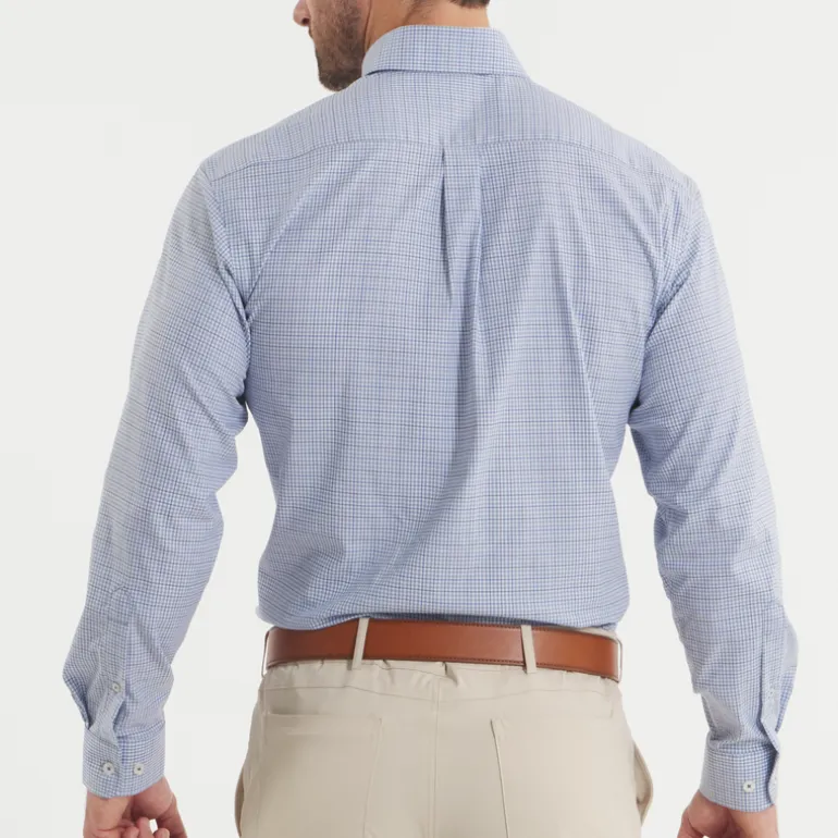 Dyer Performance Gingham Dress Shirt