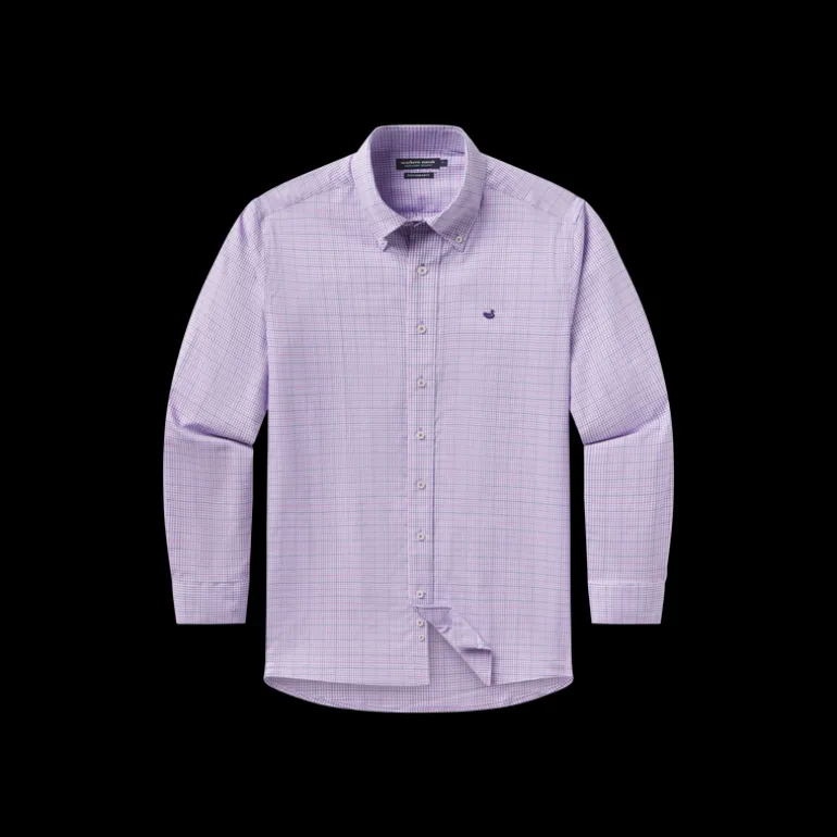 Dyer Performance Gingham Dress Shirt