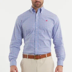 Dyer Performance Gingham Dress Shirt