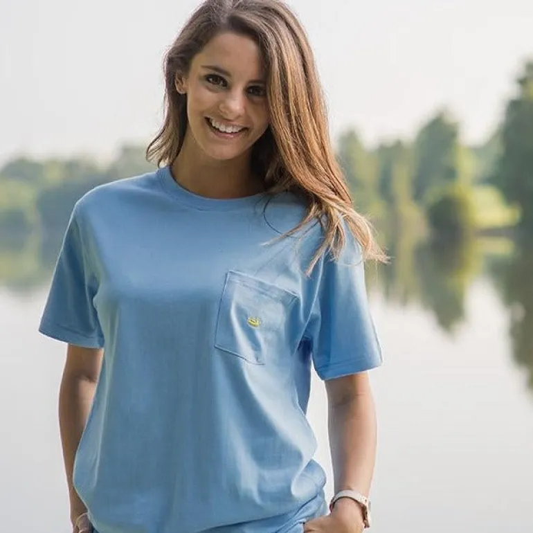 Embroidered Pocket Tee