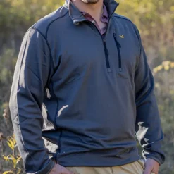 Endzone Stripe Performance Pullover