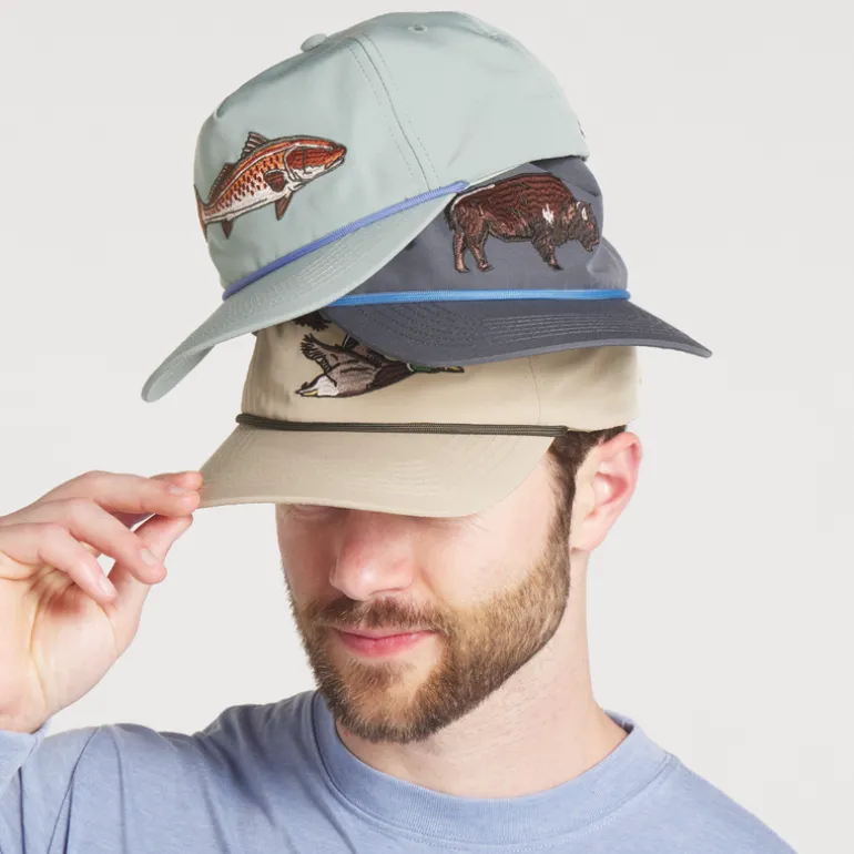 Ensenada Rope Hat - Wildlife - Buffalo