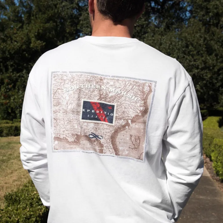 Expedition Series Tee - Flag - Long Sleeve