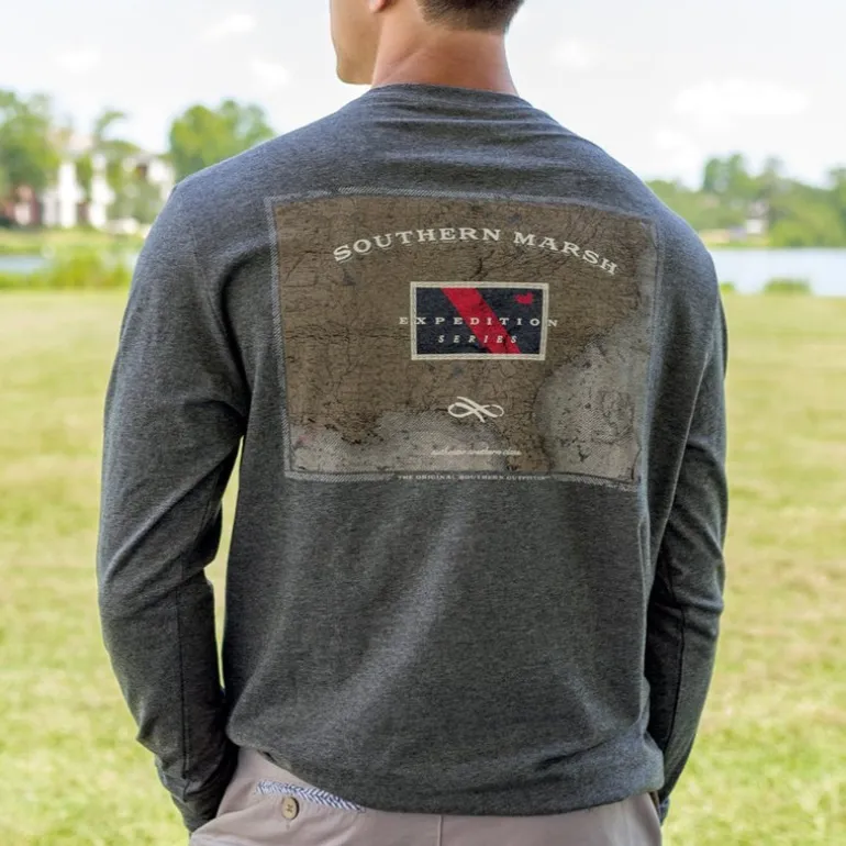 Expedition Series Tee - Flag - Long Sleeve