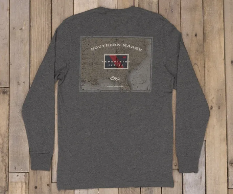 Expedition Series Tee - Flag - Long Sleeve
