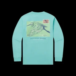 Expedition Series Tee - Heron - Long Sleeve