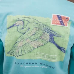 Expedition Series Tee - Heron - Long Sleeve