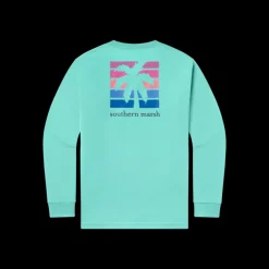 FieldTec™ Comfort Tee - Island Fade - Long Sleeve