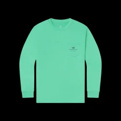 FieldTec™ Featherlight Tee - Marlin Waves - Long Sleeve