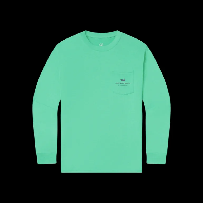 FieldTec™ Featherlight Tee - Marlin Waves - Long Sleeve