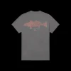 FieldTec™ Heathered Performance Tee - Redfish