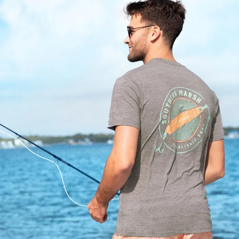 FieldTec™ Heathered Performance Tee - Spoon
