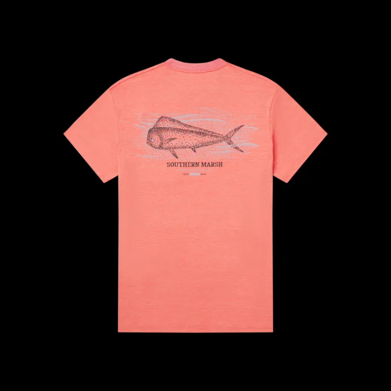 FieldTec™ Heathered Performance Tee - Mahi