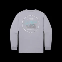 FieldTec™ Heathered Performance Tee - Marlin Time - Long Sleeve