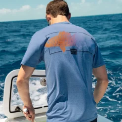 FieldTec™ Heathered Performance Tee - Gradient Scales