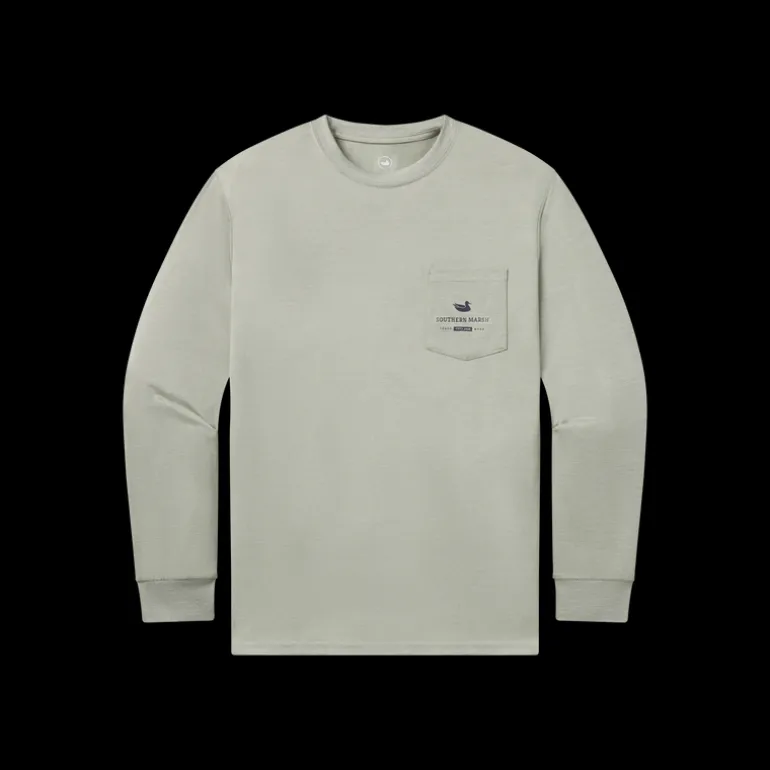 FieldTec™ Heathered Performance Tee - Speckled Sunset - Long Sleeve