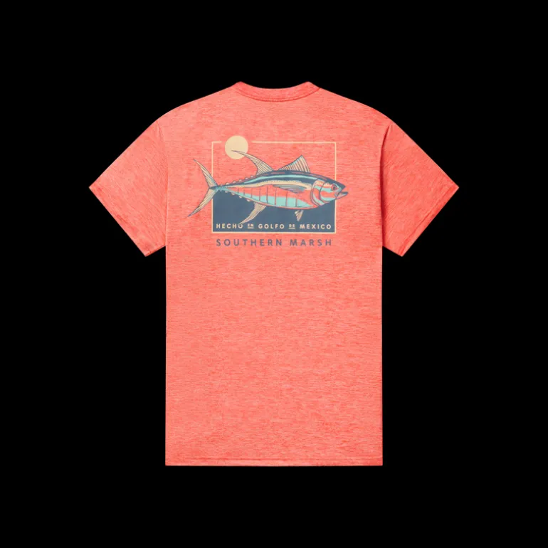 FieldTec™ Heathered Tee - Atun de Sol