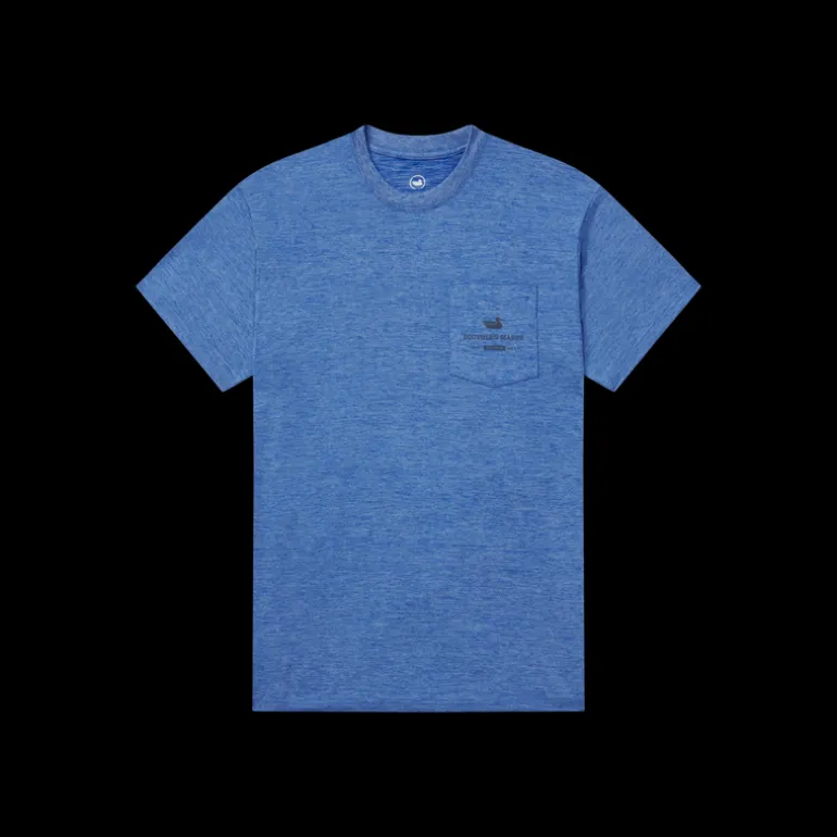 FieldTec™ Heathered Tee - Deepsea