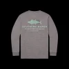 FieldTec™ Heathered Tee - Made in the Gulf - Tuna - Long Sleeve