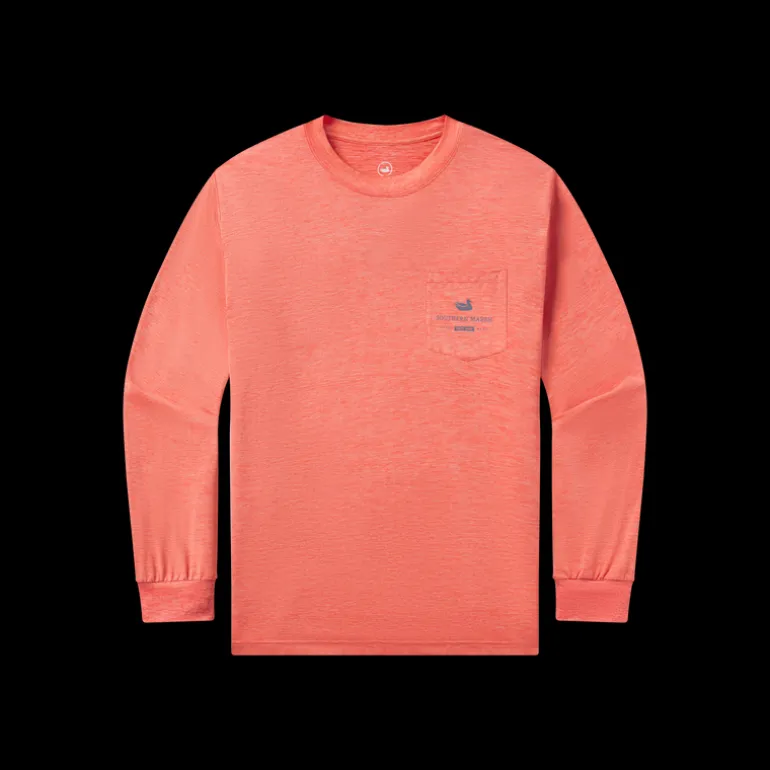 FieldTec™ Heathered Tee - Marlin Merc. Co. - Long Sleeve