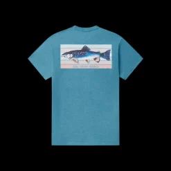 Fishing Lines Tee - Brook Trout