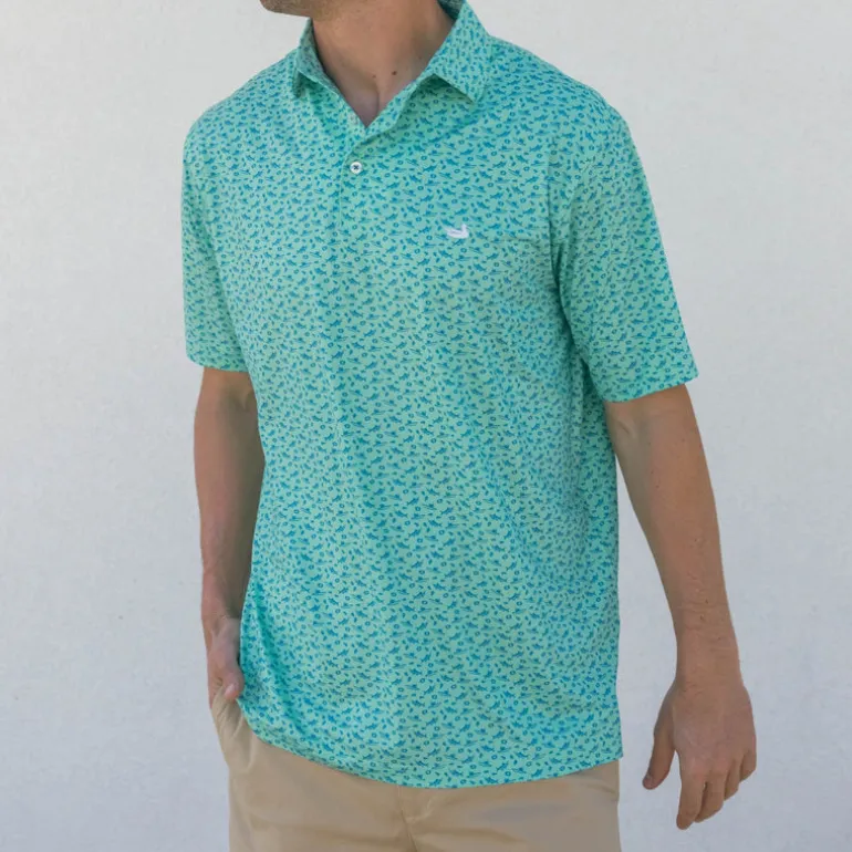 Flyline Performance Polo - Offshore